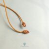 20231124_111615 Handmade Macramé Necklace - Natural Fossilized Coral MR#25