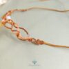 20231124_111648 Handmade Macramé Necklace - Natural Fossilized Coral MR#25