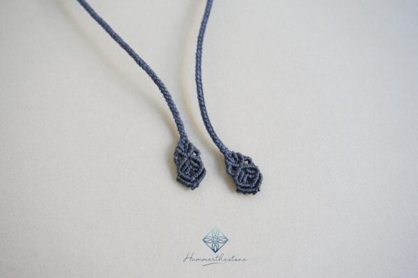 Handmade Macramé Necklace - Amazonite MR#22
