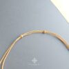 Handmade Macramé Necklace - Natural Fossilized Coral MR#40