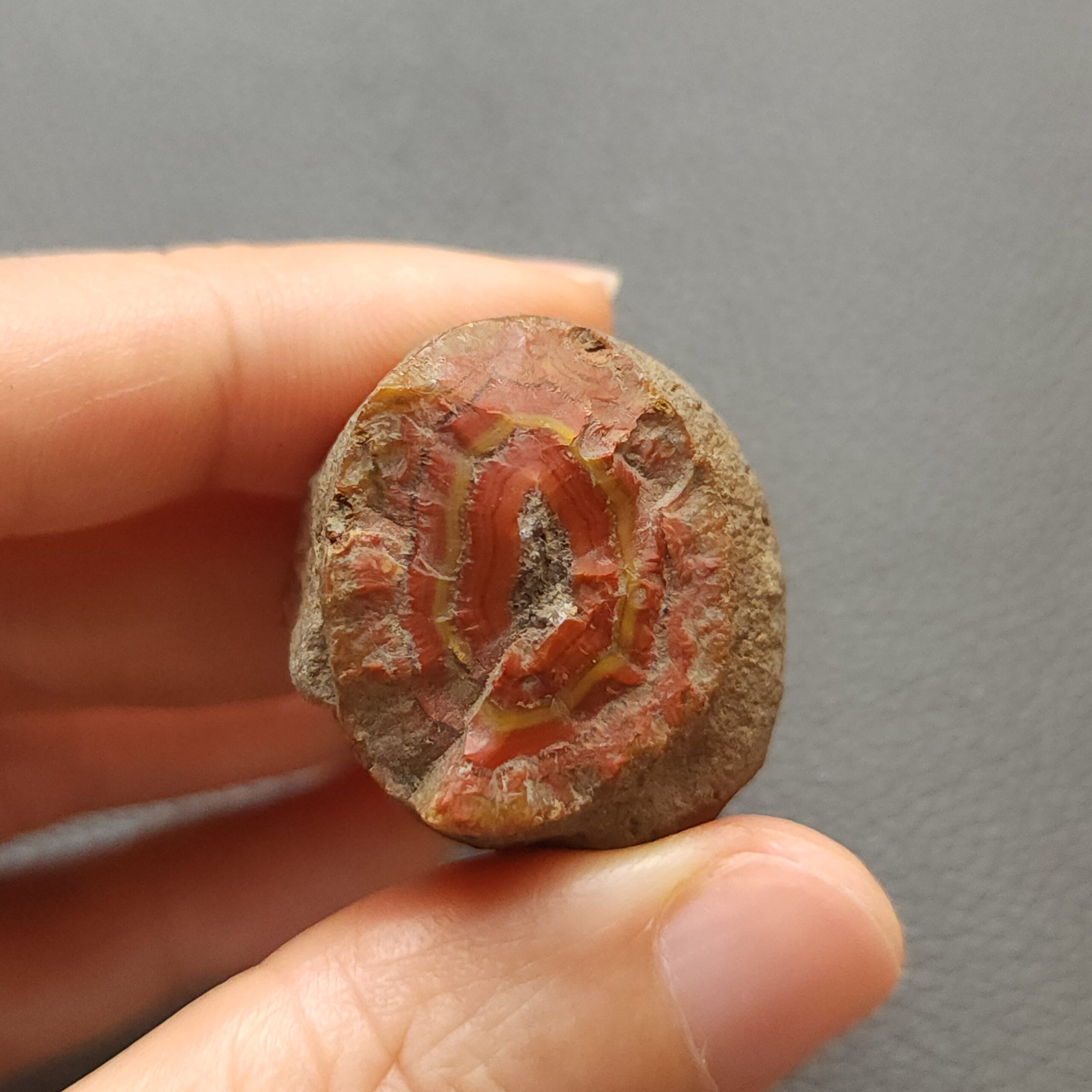 20260423_142151 Zhanguo Red Agate Stone (unpolished) ZR002