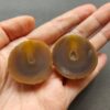 Zhanguo Red Agate Pair Stone (unpolished) ZR005