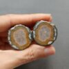 Zhanguo Red Agate Pair Stone (unpolished) ZR008