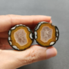 Zhanguo Red Agate Pair Stone (unpolished) ZR008