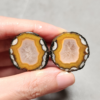 Zhanguo Red Agate Pair Stone (unpolished) ZR008