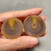 Zhanguo Red Agate Pair Stone (unpolished) ZR005