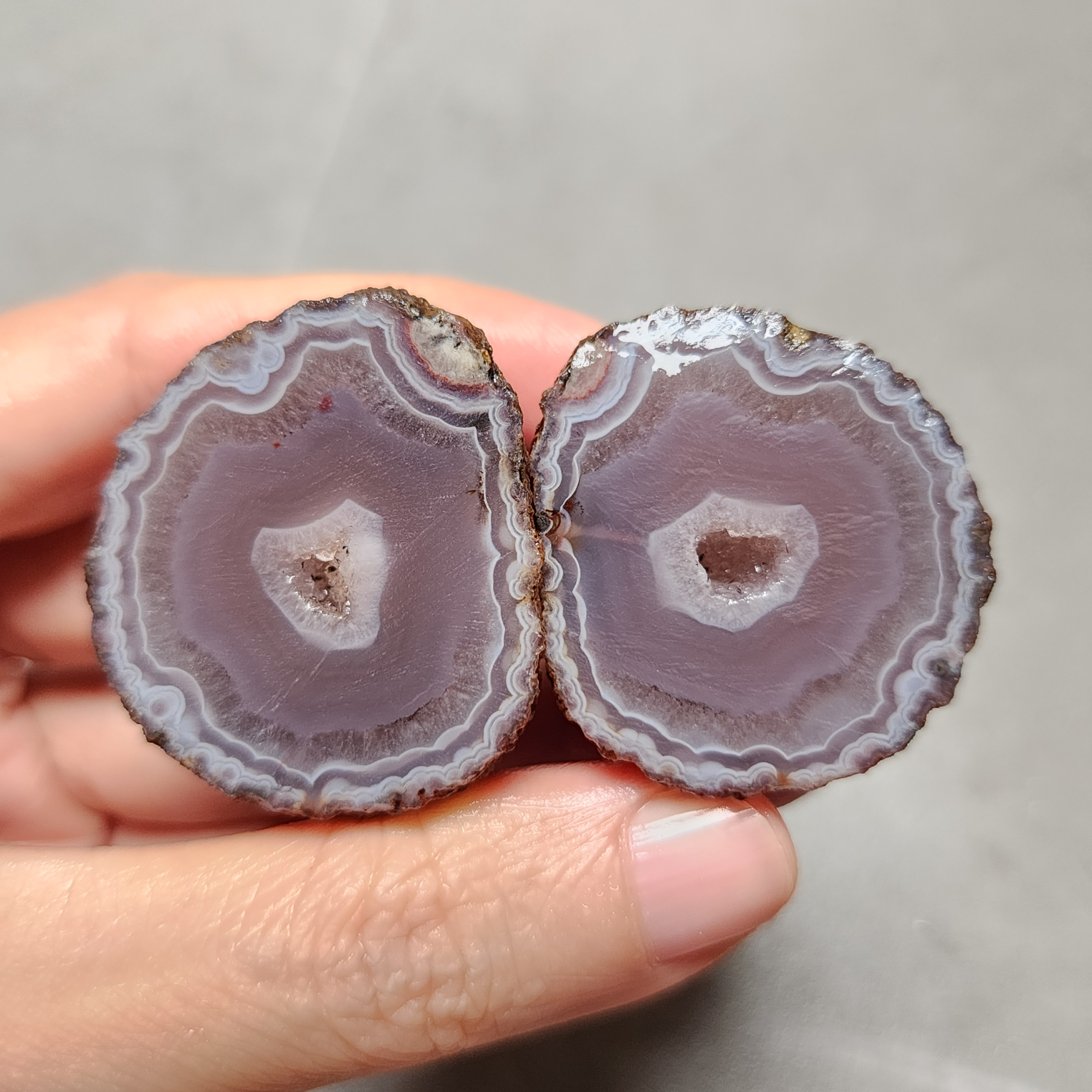 20260425_155507 Zhanguo Red Agate Pair Stone (unpolished) ZR006