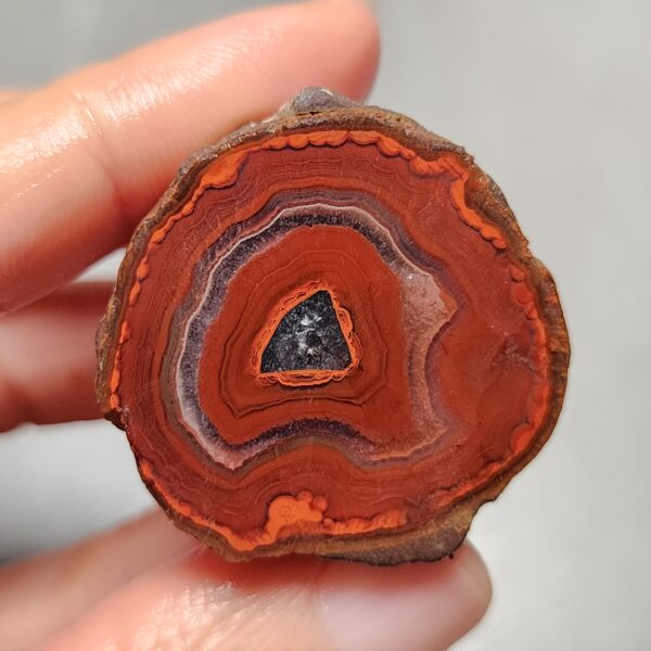 Zhanguo Red Agate Pair Stone (unpolished) ZR009
