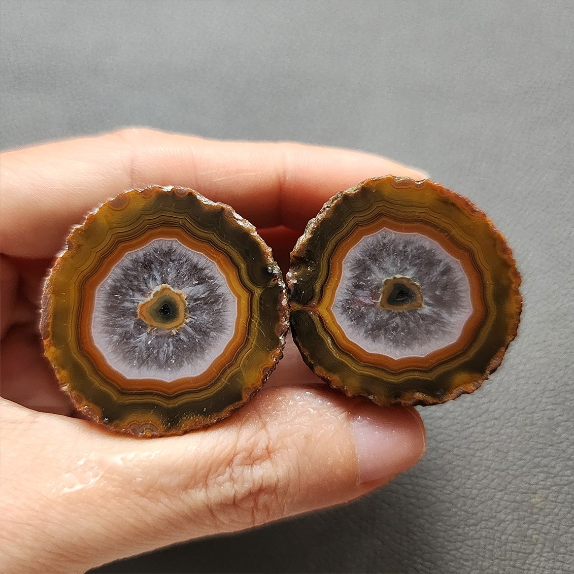 縮圖2 Zhanguo Red Agate Pair Stone ZR012