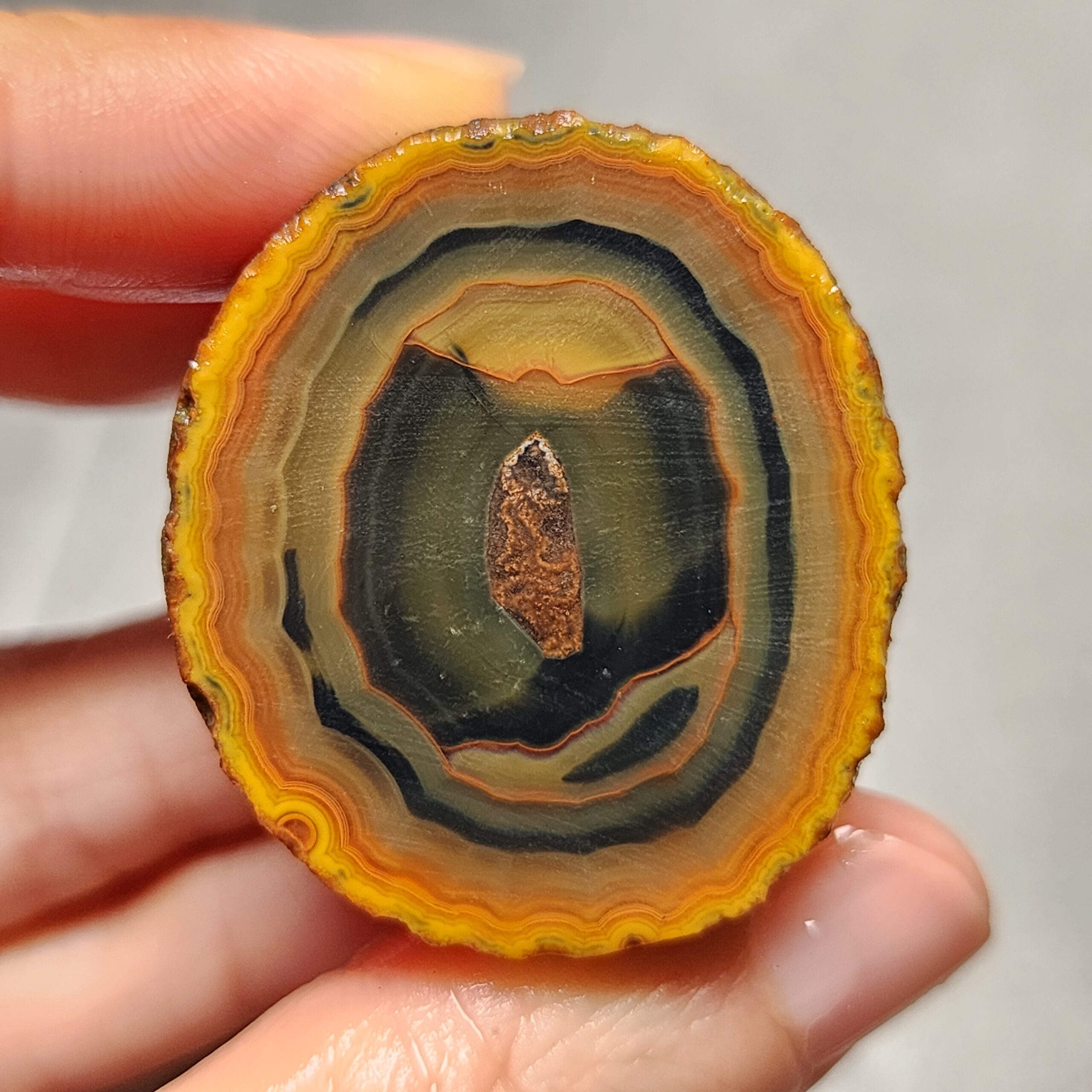 Zhanguo Red Agate Pair Stone (unpolished) ZR016