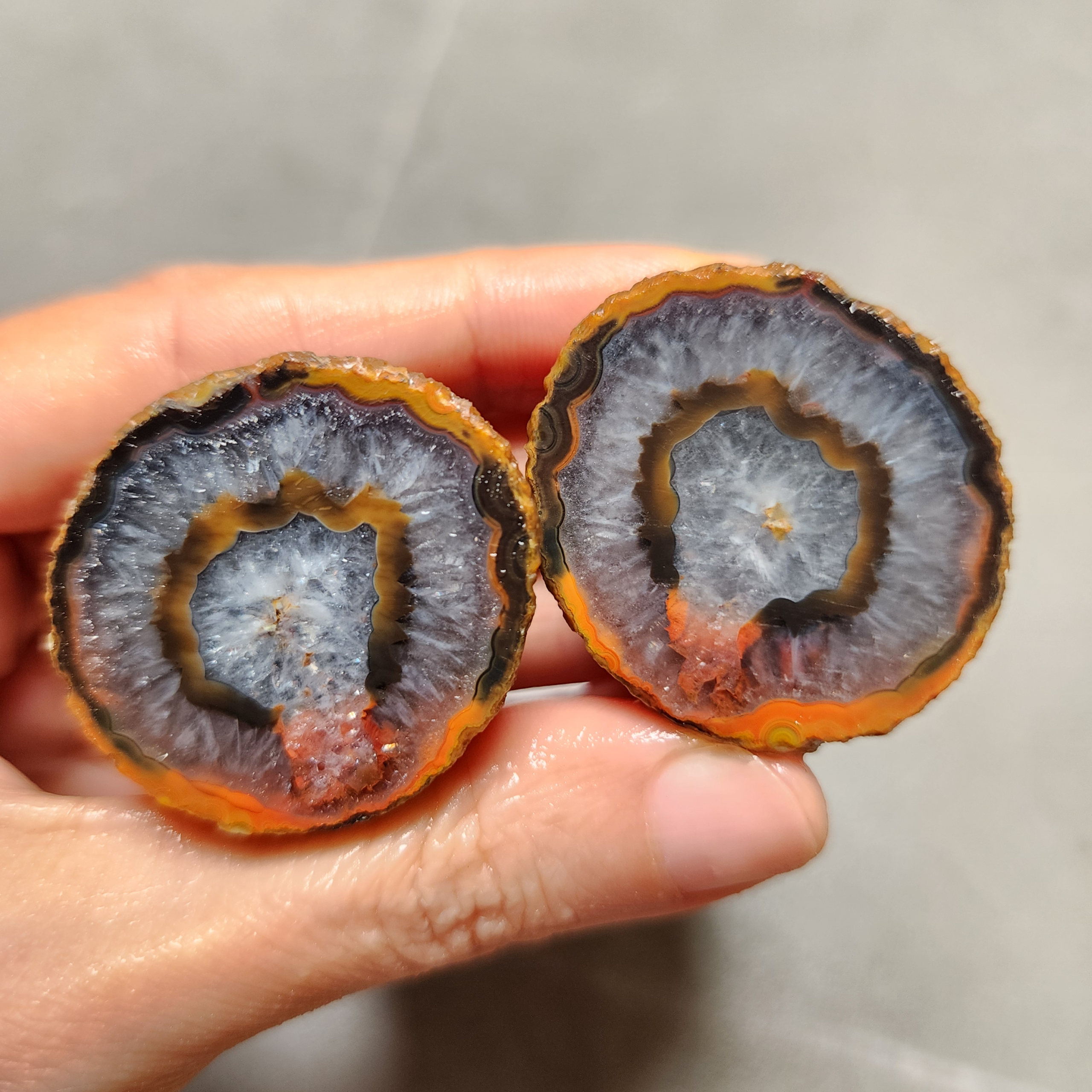 Zhanguo Red Agate Pair Stone ZR018