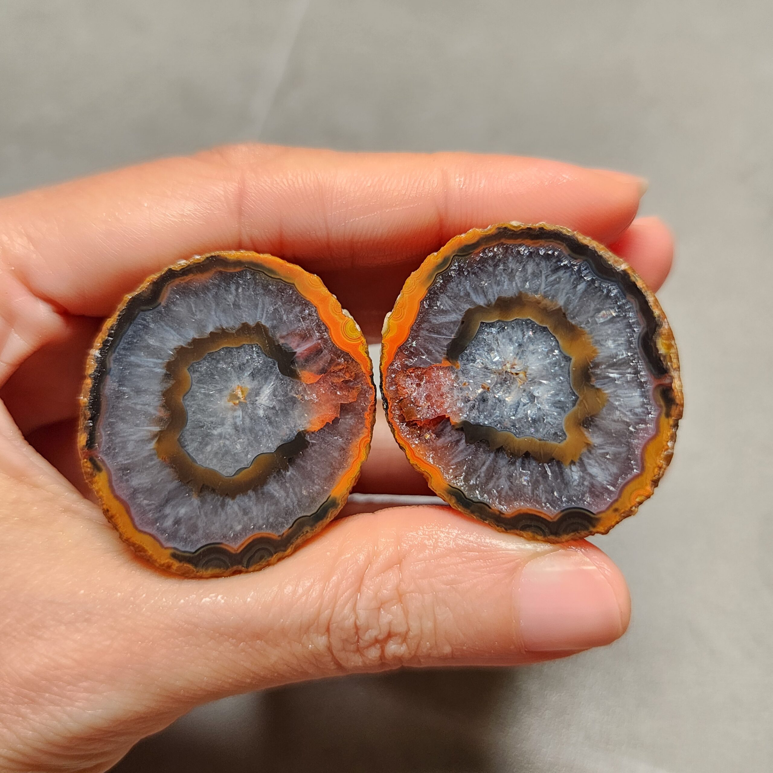 Zhanguo Red Agate Pair Stone ZR018