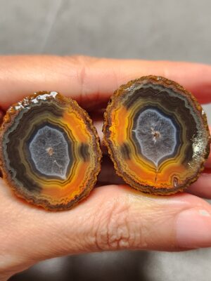 20260425_154752 Zhanguo Red Agate Pair Stone (unpolished) ZR023