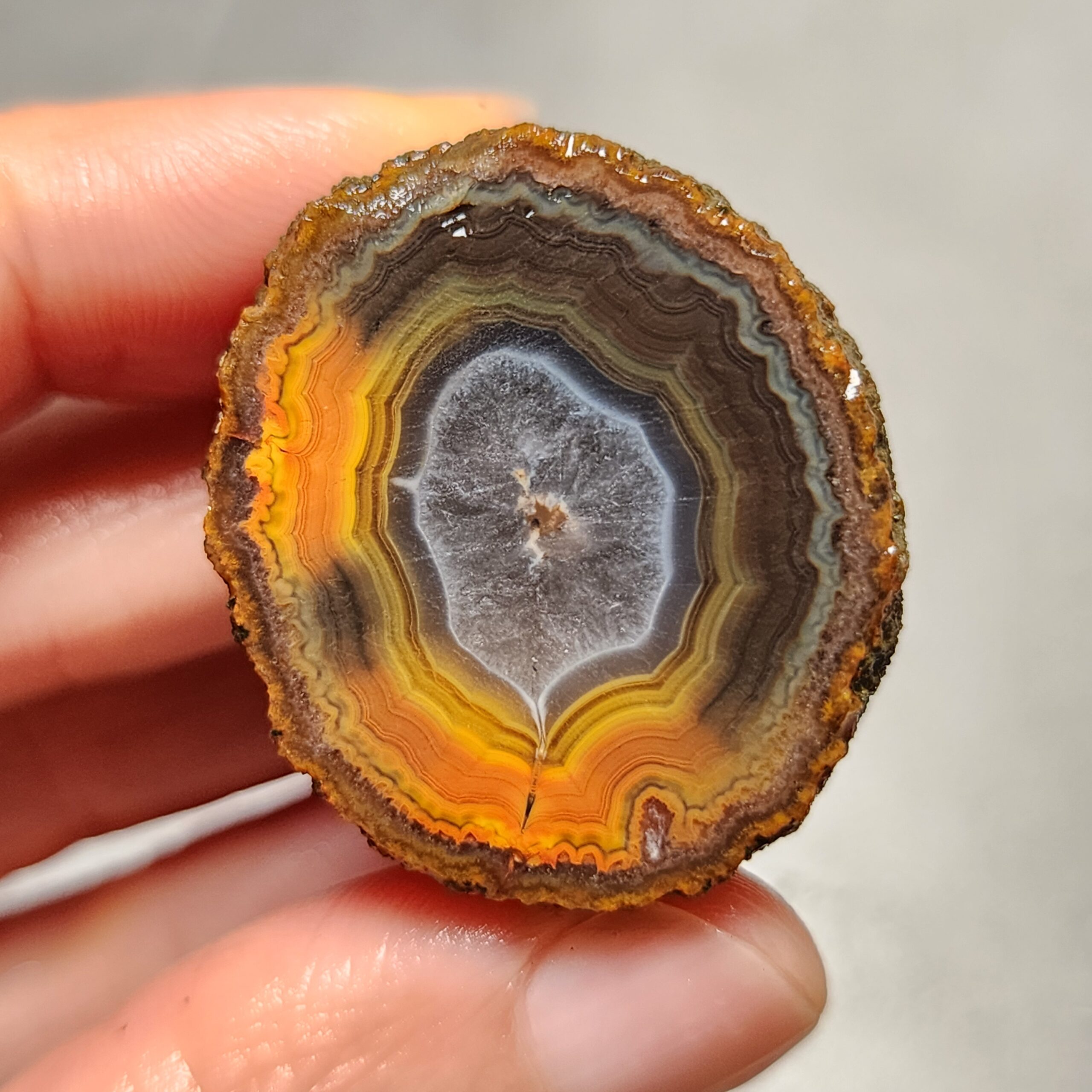 Zhanguo Red Agate Pair Stone (unpolished) ZR023