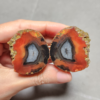 Zhanguo Red Agate Pair Stone (unpolished) ZR022