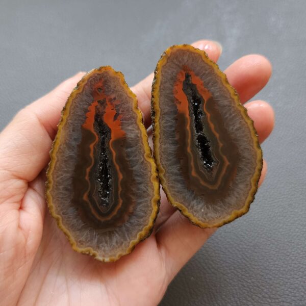 20260426_115208 Zhanguo Red Agate Pair Stone (unpolished) ZR050