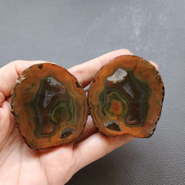 20260426_115516 Zhanguo Red Agate Pair Stone (unpolished) ZR031