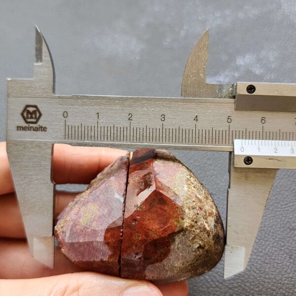 20260426_121228 Zhanguo Red Agate Pair Stone (unpolished) ZR040