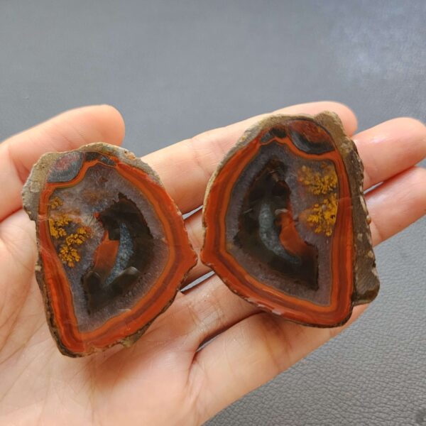 Zhanguo Red Agate Stone (unpolished) ZR029