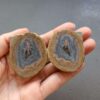 Zhanguo Red Agate Pair Stone (unpolished) ZR046