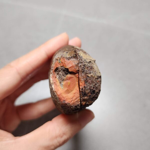 20260622_171153 Zhanguo Red Agate Pair Stone (unpolished) ZR031