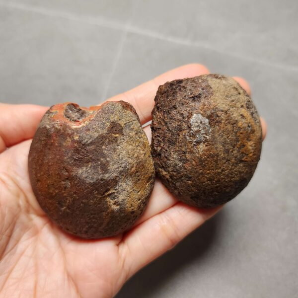 20260622_171220 Zhanguo Red Agate Pair Stone (unpolished) ZR031