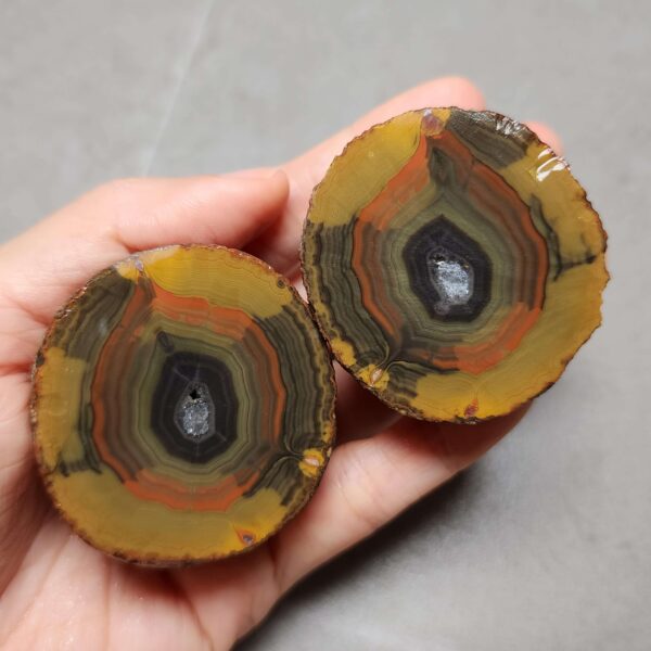 20260622_171738 Zhanguo Red Agate Pair Stone (unpolished) ZR043
