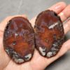 Zhanguo Red Agate Pair Stone (unpolished) ZR045