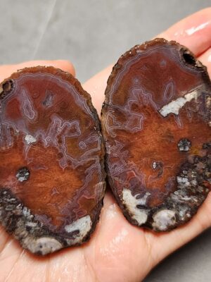 20260622_172159 Zhanguo Red Agate Pair Stone (unpolished) ZR045