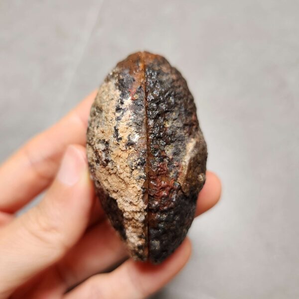 Zhanguo Red Agate Pair Stone (unpolished) ZR045