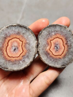 20260622_200927 Zhanguo Red Agate Pair Stone (unpolished) ZR027