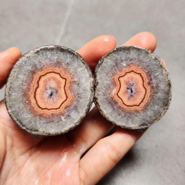 20260622_200927 Zhanguo Red Agate Pair Stone (unpolished) ZR027
