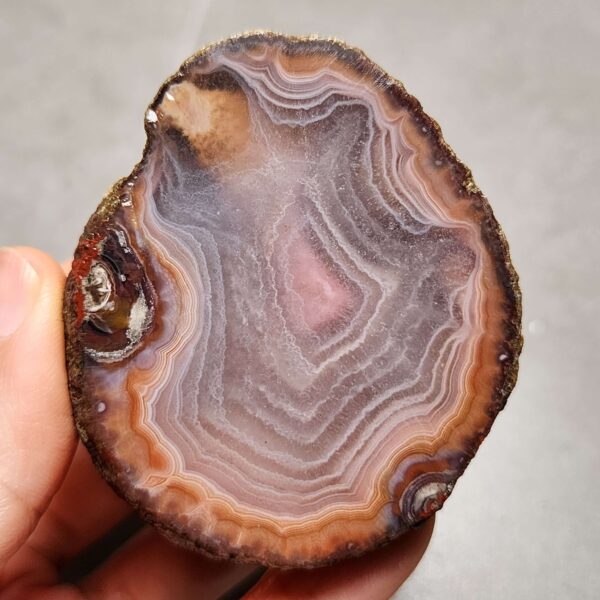 Zhanguo Red Agate Pair Stone (unpolished) ZR041