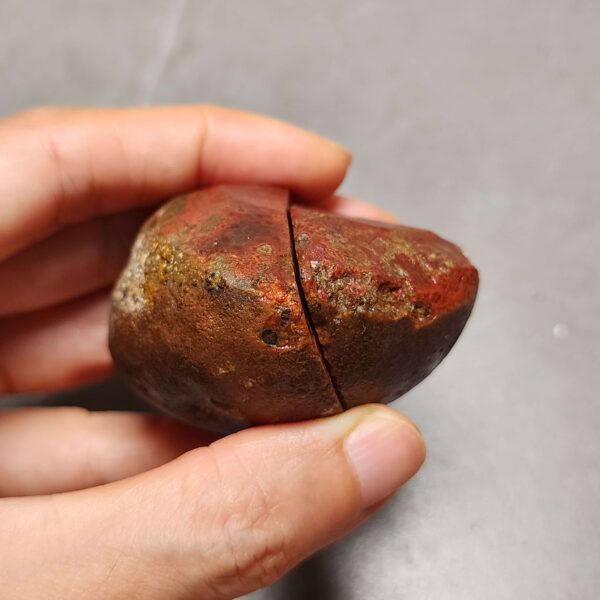 20260622_201422 Zhanguo Red Agate Pair Stone (unpolished) ZR040