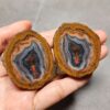Zhanguo Red Agate Pair Stone (unpolished) ZR046