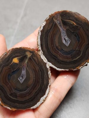 20260622_201723 Zhanguo Red Agate Pair Stone (unpolished) ZR038