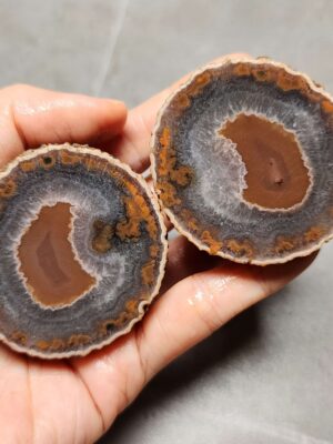20260622_202525 Zhanguo Red Agate Pair Stone (unpolished) ZR047