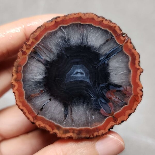 Zhanguo Red Agate Pair Stone (unpolished) ZR049