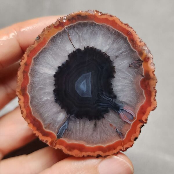 Zhanguo Red Agate Pair Stone (unpolished) ZR049
