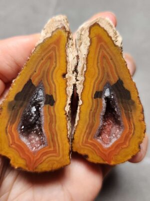 20260623_201709 Zhanguo Red Agate Pair Stone (unpolished) ZR025