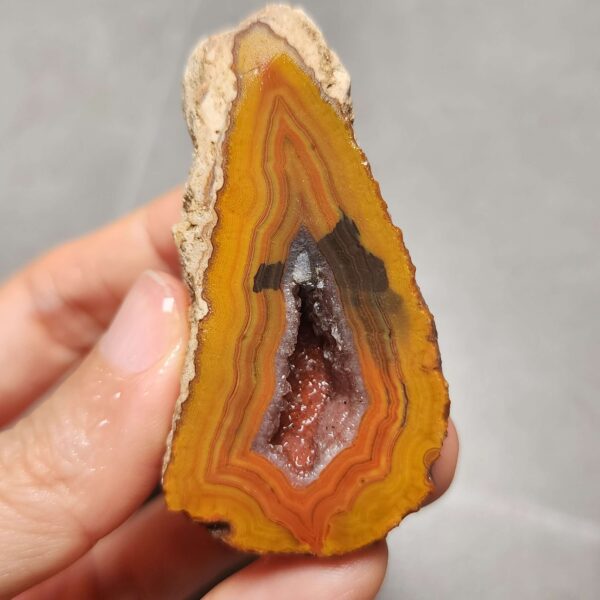 Zhanguo Red Agate Pair Stone (unpolished) ZR025
