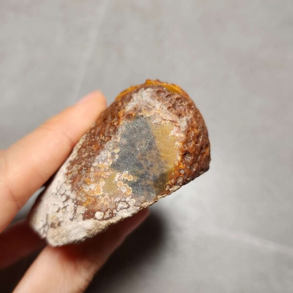 Zhanguo Red Agate Pair Stone (unpolished) ZR025