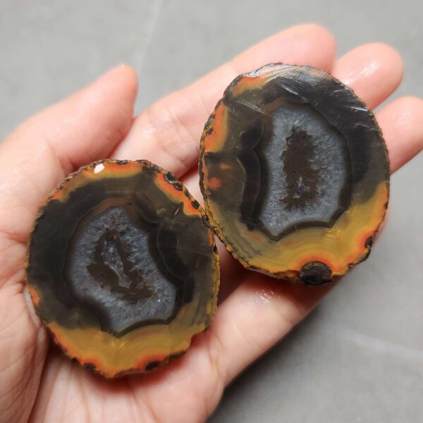 20260623_202347 Zhanguo Red Agate Pair Stone (unpolished) ZR030