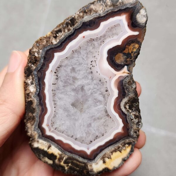 Zhanguo Red Agate Pair Stone (unpolished) ZR036
