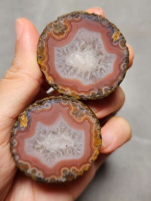 20260623_203643 Zhanguo Red Agate Pair Stone (unpolished) ZR039