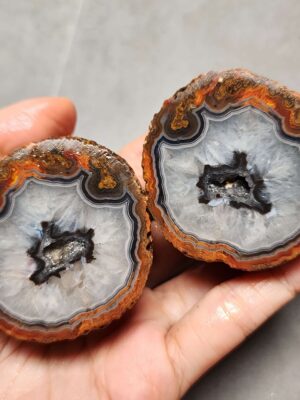 20260623_204019 Zhanguo Red Agate Pair Stone (unpolished) ZR048