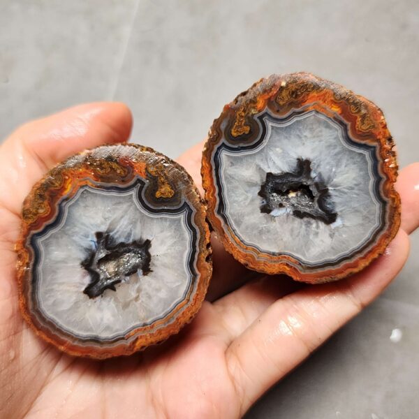20260623_204019 Zhanguo Red Agate Pair Stone (unpolished) ZR048