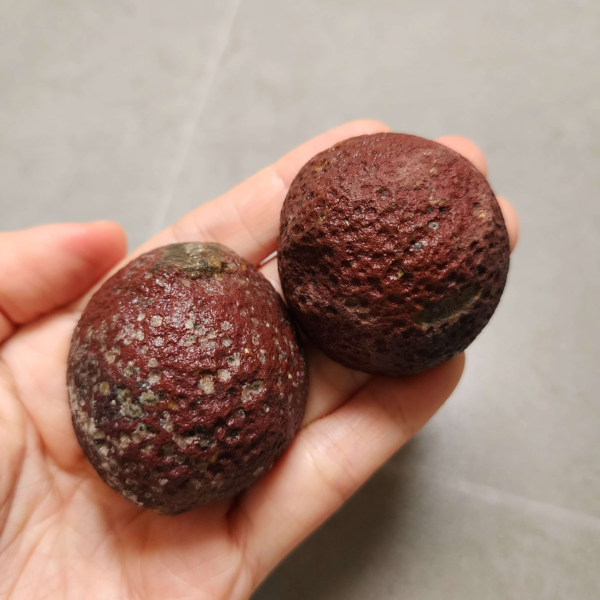 20260711_171145 Zhanguo Red Agate Pair Stone (unpolished) ZR055
