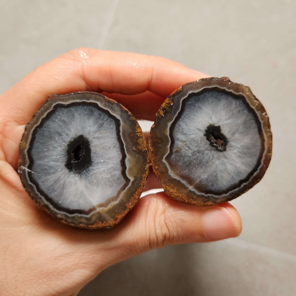 20260711_171412 Zhanguo Red Agate Pair Stone (unpolished) ZR056