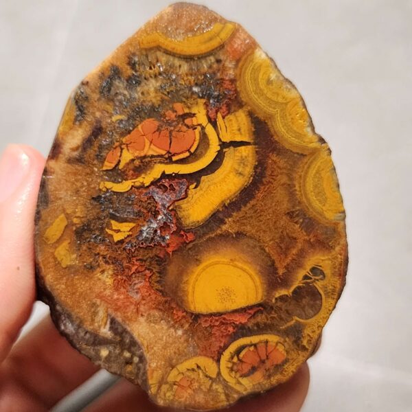 Zhanguo Red Agate Pair Stone (unpolished) ZR054